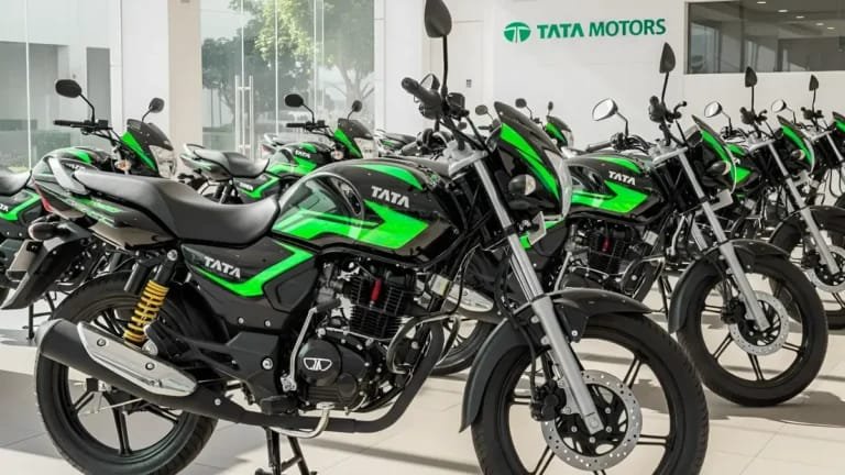 Tata 125cc Bike 2026 – 90 km/l Mileage, Powerful Engine & Smart Digital Meter at ₹38,000