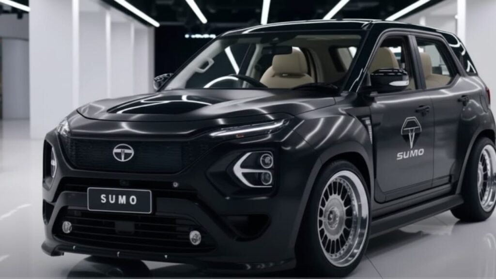 Tata Sumo 2025 – 45 KM/L Mileage, Spacious 7-Seater Comfort, Bold Alloy Wheels & Advanced Safety for Modern India